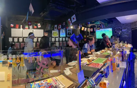 #CAFE&BAR Daysの店内