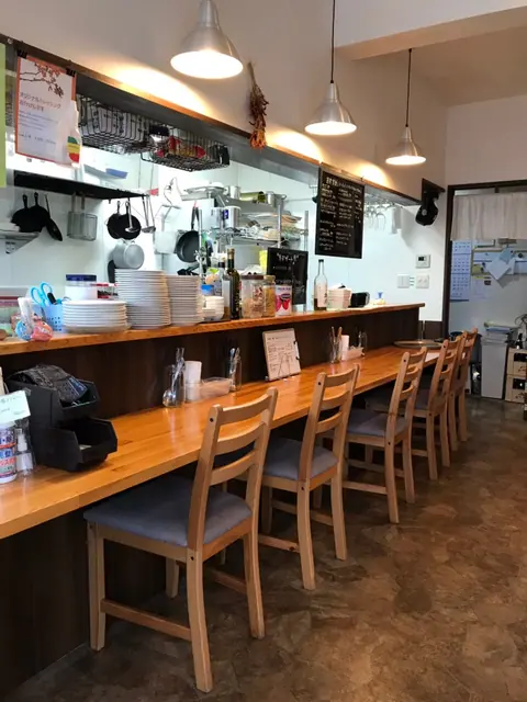 osteria cicci cocoの店内