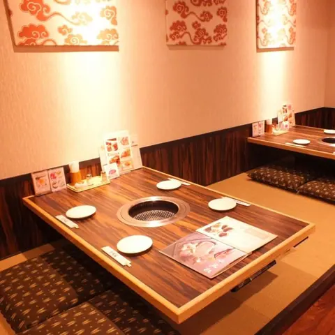 焼肉 平城苑 松戸店の店内