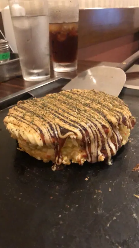 お好み焼き とんぼのお料理