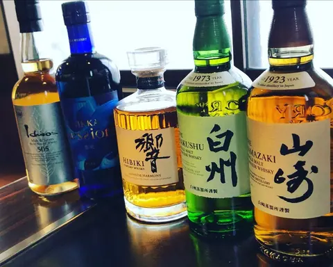お好み焼き とんぼの店内
