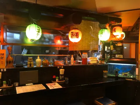 居酒屋 いなかっぺ大将の店内