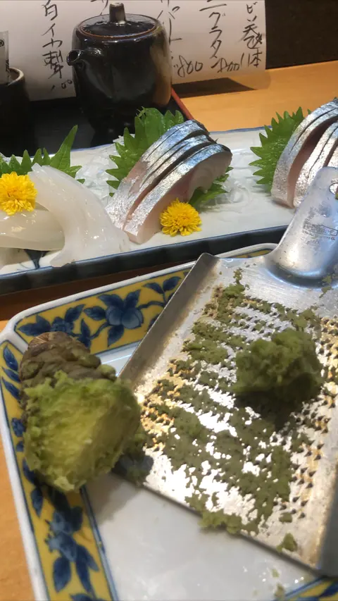 おすし家のいらぶのお料理