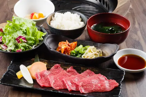 焼肉 あがりのお料理