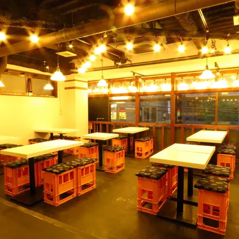 海鮮大衆酒場 ちょうちんの店内