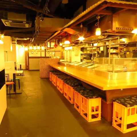 海鮮大衆酒場 ちょうちんの店内