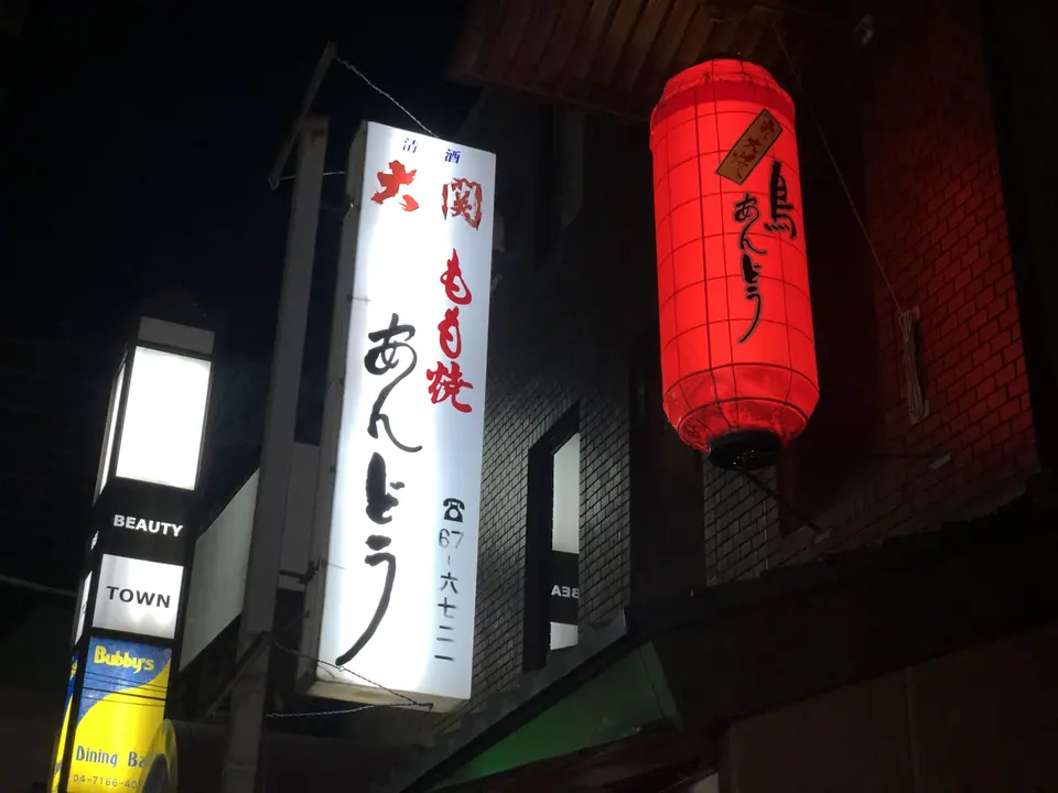 鳥もも炭火焼 あんどう