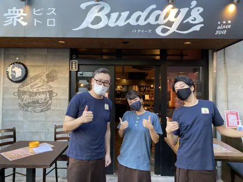 大衆ビストロ Buddy’sの店内